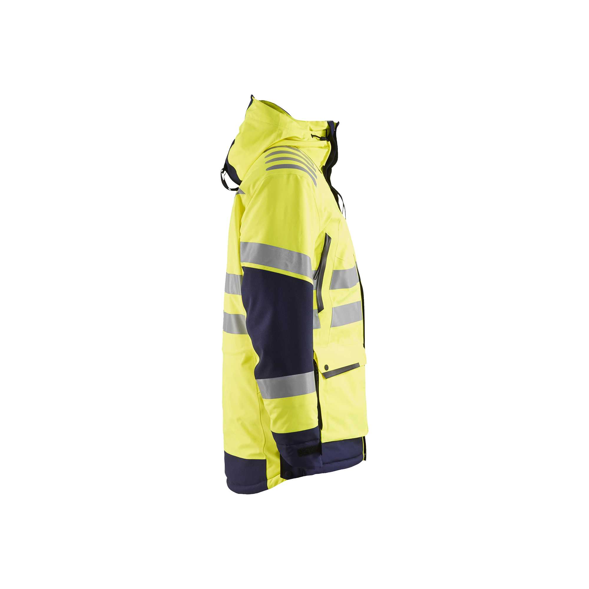 BLAKLADER 44691921 Hi Vis Parka Evolution Parka Work Jacket MEN - Waterproof